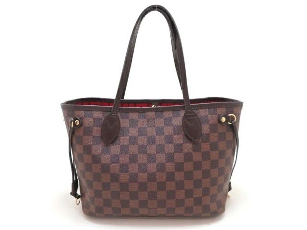 Louis Vuitton Neverfull Tote Bag Damier Brown